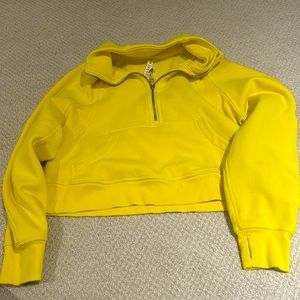 Yellow Women's Zip-Up Jacket
